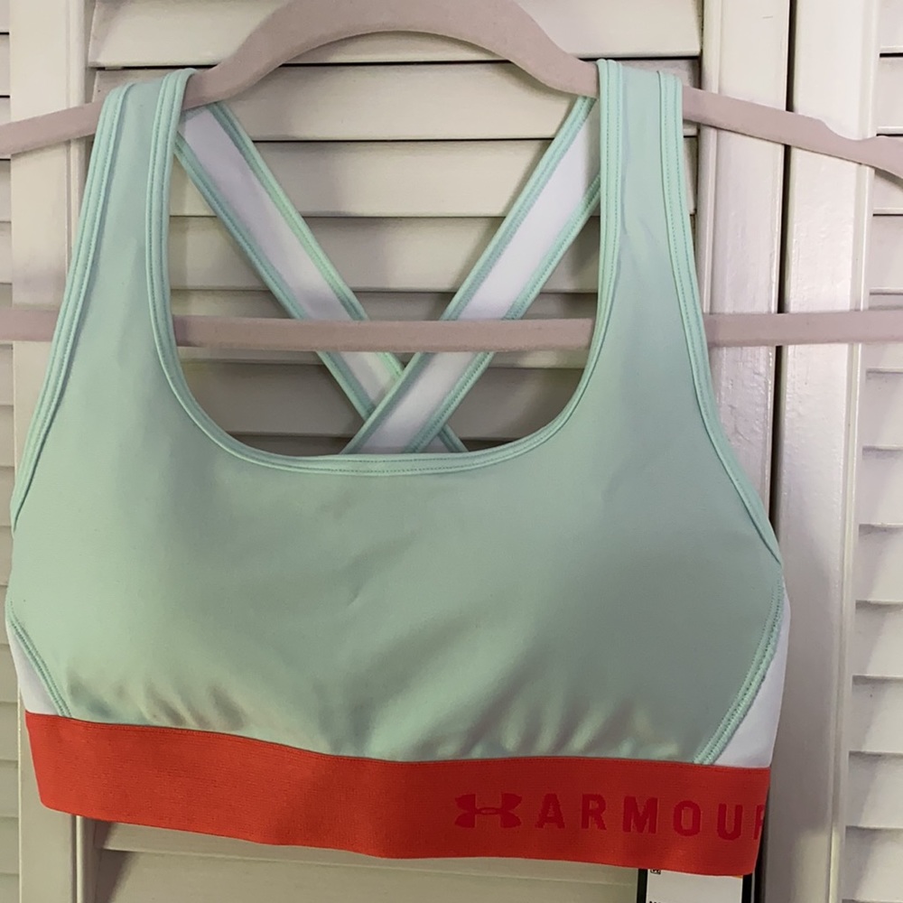 Under Armour Mint Sports Bra (M)